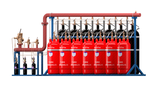 External Storage Pressure Fire Extinguishing System QMP4.2/90W-DY