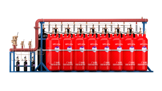 External Storage Pressure FM200 Fire Extinguishing System QMP4.2/150W-DY