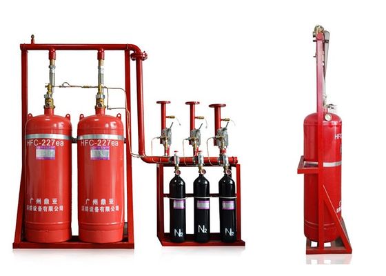 950kg/m3 4.2Mpa CCC 100L FM200 Fire Fighting System
