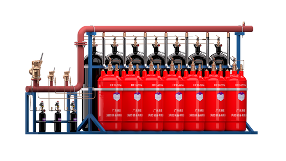 External Storage Pressure Fire Extinguishing System QMP4.2/90W-DY