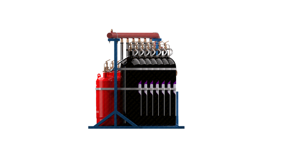 External Storage Pressure Fire Extinguishing System QMP4.2/90W-DY