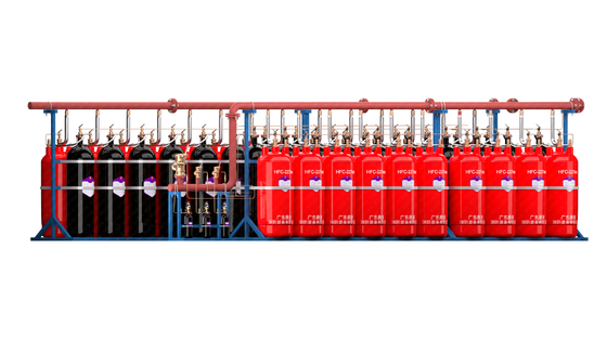 External Storage Pressure Fire Extinguishing System QMP4.2/120W-DY