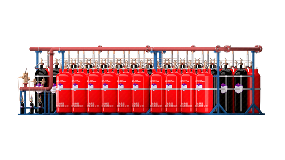 External Storage Pressure Fire Extinguishing System QMP4.2/120W-DY
