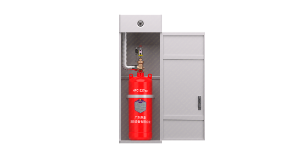 Cabinet Type FM200 Gas Fire Extinguishing System GQQ40L/2.5