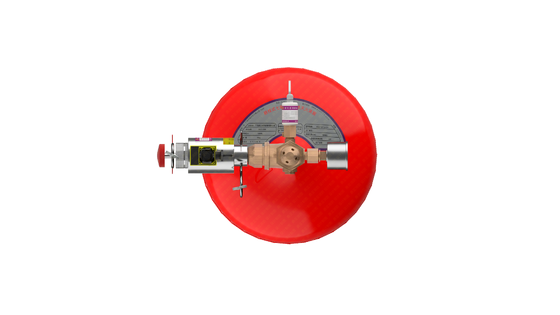 Electromagnetic Suspension FM200 Gas Fire Extinguishing Device XQQC10/1.6