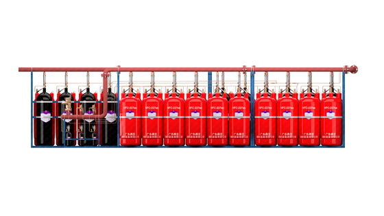 External Storage Pressure Fire Extinguishing System QMP4.2/120W-DY