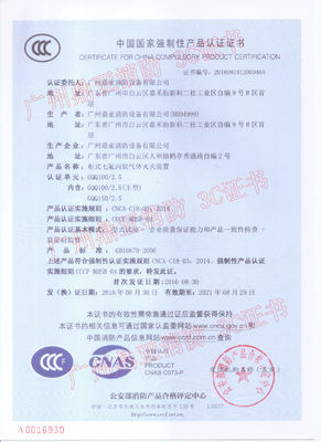 Museum 4.2 MPa Gas Based Fire Suppression System