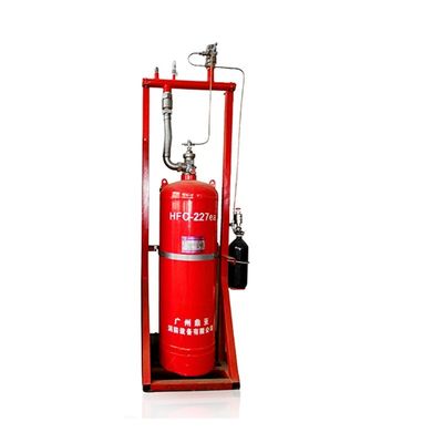 40L Fm200 2.5Mpa Library Gas Fire Suppression System CF3CHFCF3